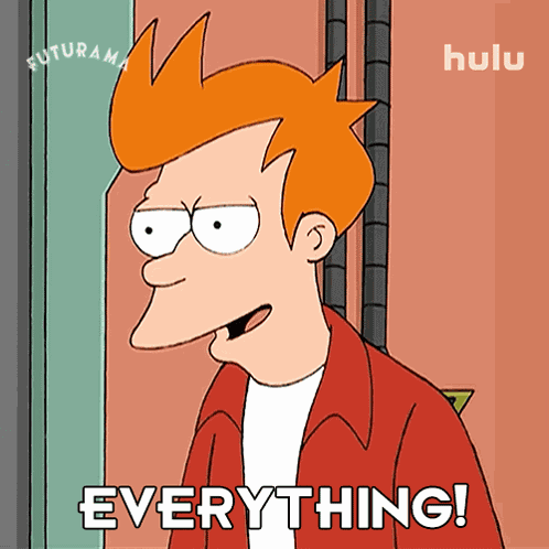 Everything Philip J Fry GIF