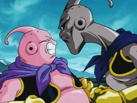 Evil Buu Good Buu GIF