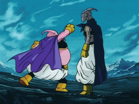 Evil Buu Good Buu GIF