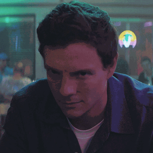 Evil Eye Stare Dexter Morgan GIF
