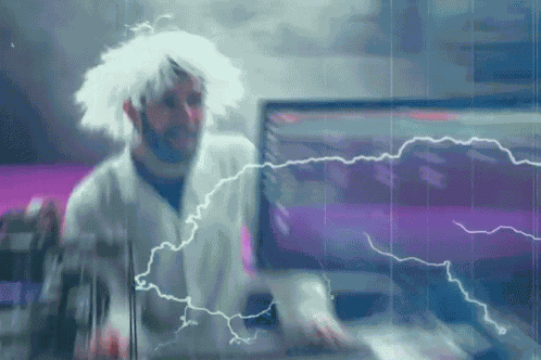 Evil Laugh Mad Scientist GIF