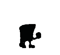 Evil Laugh Spongebob Sticker