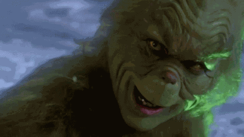 Evil Smile The Grinch GIF