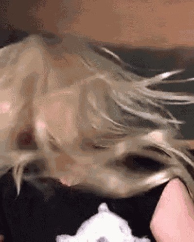 Evothedude Hair Whip GIF
