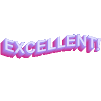 Excellent Perfect Sticker