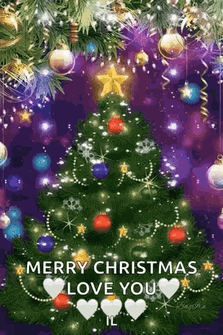 Excited Christmas Tree GIF