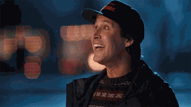 Excited Clark Griswold GIF