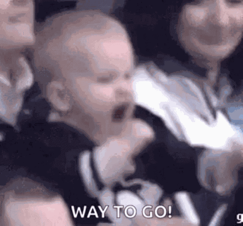 Excited Hockey GIF