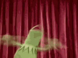Excited Kermit GIF