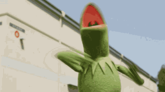 Excited Kermit GIF