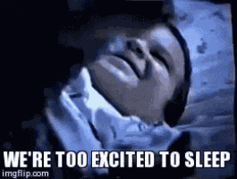 Excited Sleep GIF