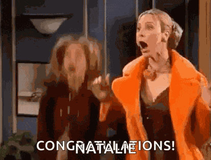 Excitedfriends Rachel GIF