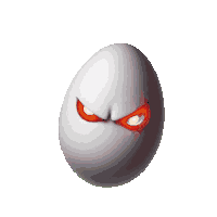 Excuse Egg Foe Egg Sticker