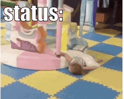 Exhausted GIF