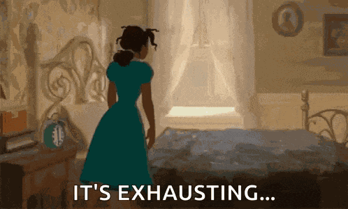 Exhausted Tired GIF