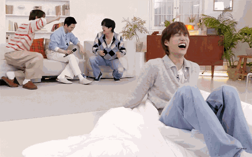 Exo Laugh GIF