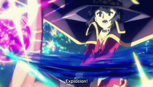Explosion Konosuba GIF