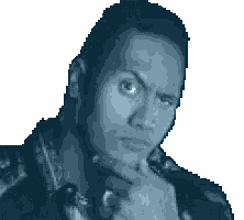 Eye Brow The Rock GIF