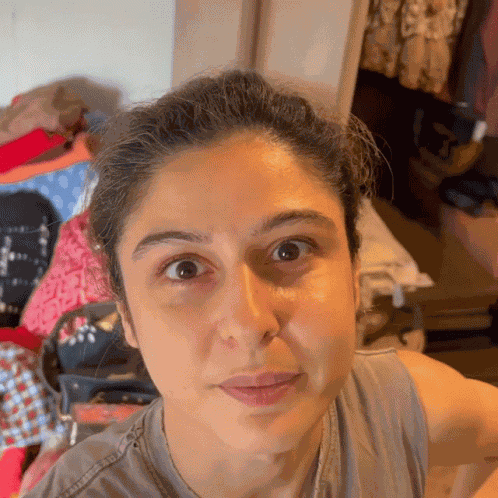 Eyebrow Raise Scherezade Shroff GIF