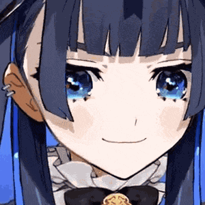 Eyeroll Ouro Kronii GIF