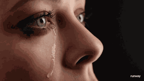 Eyes On You Tears Crying Eyes GIF