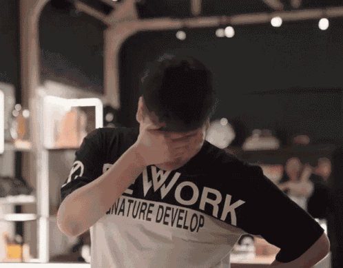 Face Palm Smiling GIF