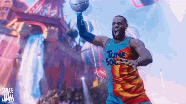 Face Plant Lebron James GIF