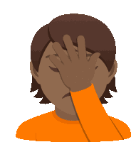 Facepalm Joypixels Sticker