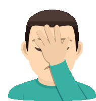 Facepalm Joypixels Sticker