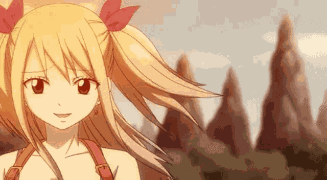 Fairy Tail Lucy Heartfilia GIF