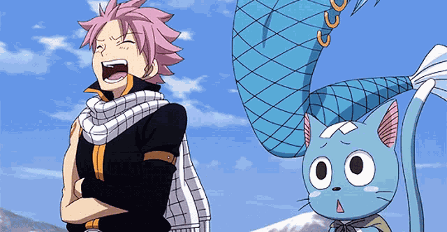 Fairy Tail Natsu Dragneel GIF