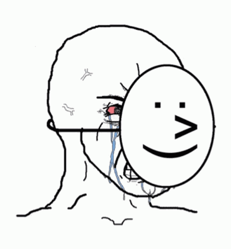 Fake Fake Smile GIF