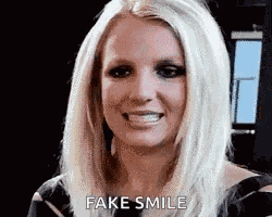 Fake Smile Awkward GIF