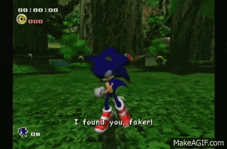 Faker Sonic Adventure 2 GIF