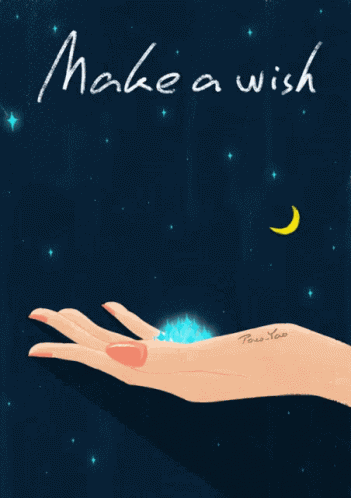 Falling Star Make A Wish GIF