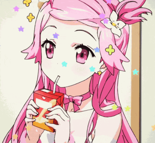 Falling Stars Cutecore GIF