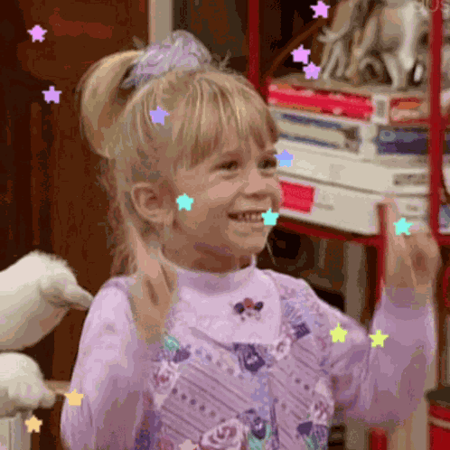 Falling Stars Cutecore GIF