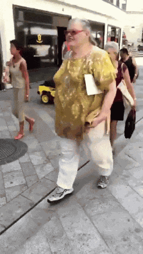 Falling Woman GIF