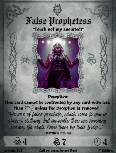 False Prophetess False Apostles GIF