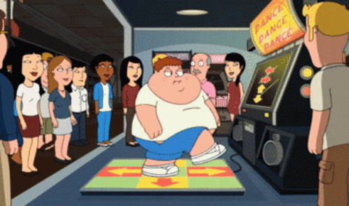 Family Guy Dance Dance Revolution GIF