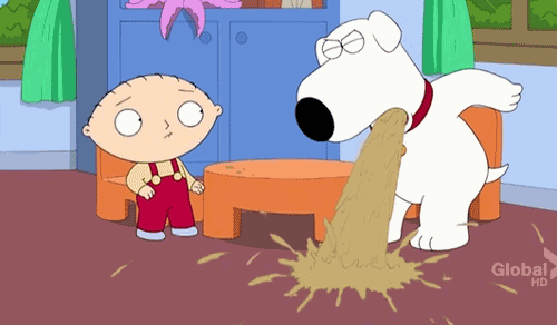 Family Guy Vomit GIF