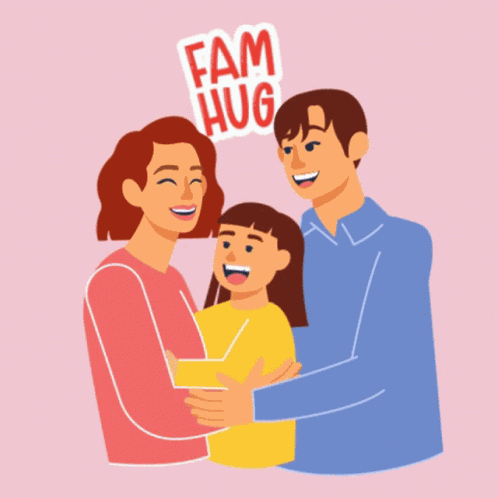 Family Hug GIF