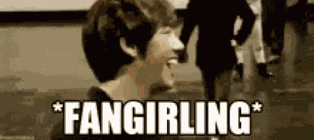 Fangirling Kpop GIF