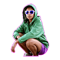 Farting Boom Sticker