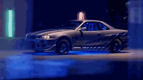 Fast 2 Furious Gtr GIF
