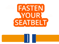 Fasten Your Seatbelt Seatbelt Sticker