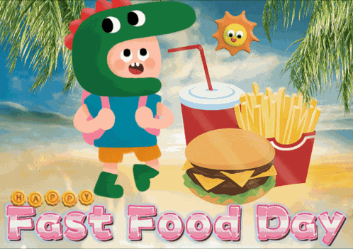 Fastfood Fast Food Day GIF