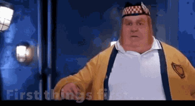 Fat Bastard Shitter GIF