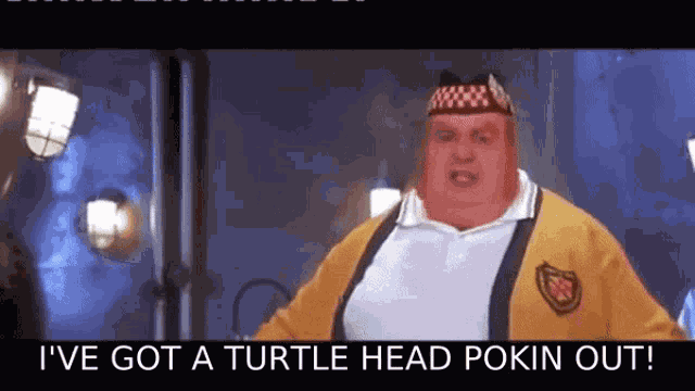 Fat Bastard Turtle Head GIF