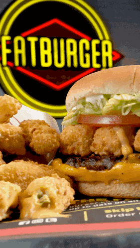 Fatburger Jalapeno Popper Burger GIF